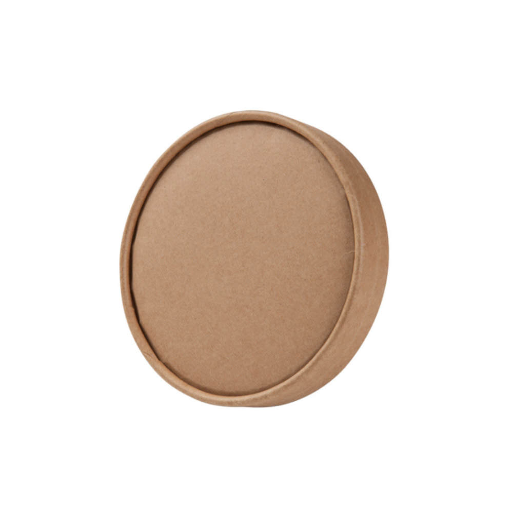 Tapa de cartón para envase multiusos, 400 ml, Ø 95 mm Las tapas de Bionatic Spain son 100% ecológicas, biodegradables, sostenibles y desechables. Biopacksystems es ahora Bionatic Spain, especialistas en envases ecológicos para alimentación desde 2010. La primera tienda online de envases ecológicos, biodegradables y compostables de calidad. Bionatic Spain ofrece una gama de productos ecológicos y 100% biodegradables a empresas de catering, restaurantes, truck food. Los envases de Bionatic Spain, son perfectos para take away, para llevar la comida que sobra en el restaurante y para comida para llevar en general. Los productos de biopacksystems y Bionatic Spain, son de calidad garantizada y con todos los certificados que exige la comunidad europea.