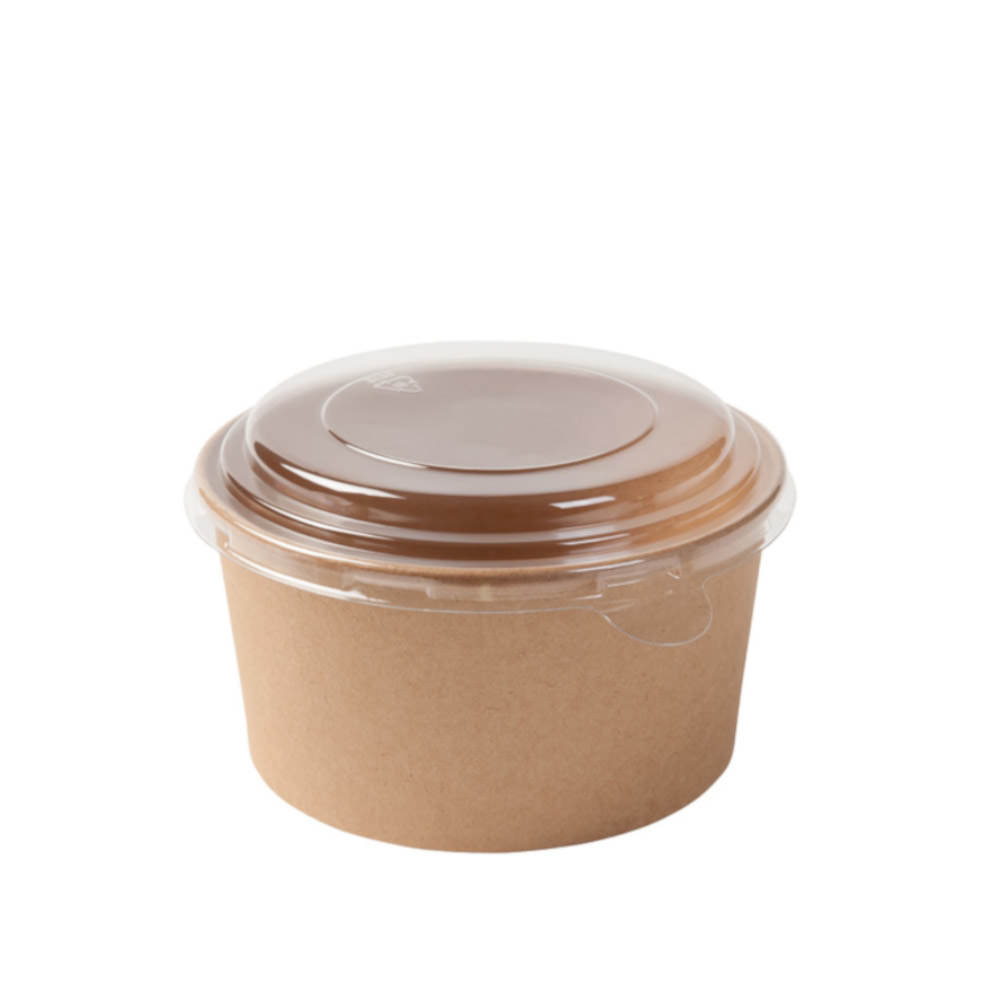 Recipiente de cartón ecológico, redondo, 800 ml, Ø 150 mm Biopacksystems es ahora Bionatic Spain, especialistas en envases ecológicos para alimentación desde 2010. La primera tienda online de envases ecológicos, biodegradables y compostables de calidad. Bionatic Spain ofrece una gama de productos ecológicos y 100% biodegradables a empresas de catering, restaurantes, truck food. Los envases de Bionatic Spain, son perfectos para take away, para llevar la comida que sobra en el restaurante y para comida para llevar en general. Los productos de biopacksystems y Bionatic Spain, son de calidad garantizada y con todos los certificados que exige la comunidad europea.