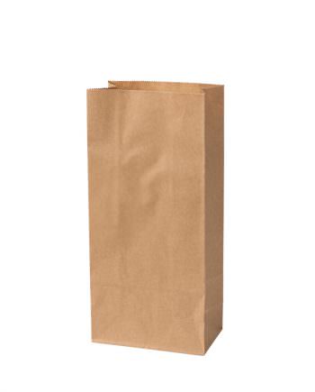Bolsa de papel kraft con base M 11x6x23.5cm 1000 uds/caja