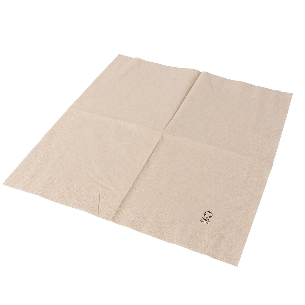 Servilleta de papel biodegradable, 33 x 33 cm, 2 hojas, 1/4 Biopacksystems es ahora Bionatic Spain, especialistas en envases ecológicos para alimentación desde 2010. La primera tienda online de envases ecológicos, biodegradables y compostables de calidad. Bionatic Spain ofrece una gama de productos ecológicos y 100% biodegradables a empresas de catering, restaurantes, truck food. Los envases de Bionatic Spain, son perfectos para take away, para llevar la comida que sobra en el restaurante y para comida para llevar en general. Los productos de biopacksystems y Bionatic Spain, son de calidad garantizada y con todos los certificados que exige la comunidad europea.