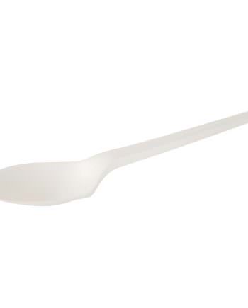 Cuchara ecológica desechable de CPLA, blanca, 16,5 cm Los cubiertos de Biopacksystems son 100% ecológicos, biodegradables y sostenibles. Biopacksystems es ahora Bionatic Spain, especialistas en envases ecológicos para alimentación desde 2010. La primera tienda online de envases ecológicos, biodegradables y compostables de calidad. Bionatic Spain ofrece una gama de productos ecológicos y 100% biodegradables a empresas de catering, restaurantes, truck food. Los envases de Bionatic Spain, son perfectos para take away, para llevar la comida que sobra en el restaurante y para comida para llevar en general. Los productos de biopacksystems y Bionatic Spain, son de calidad garantizada y con todos los certificados que exige la comunidad europea.