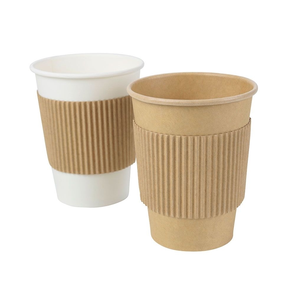 Funda de cartón para vasos de 300ml/12oz y 400ml/16oz 1000 uds/caja