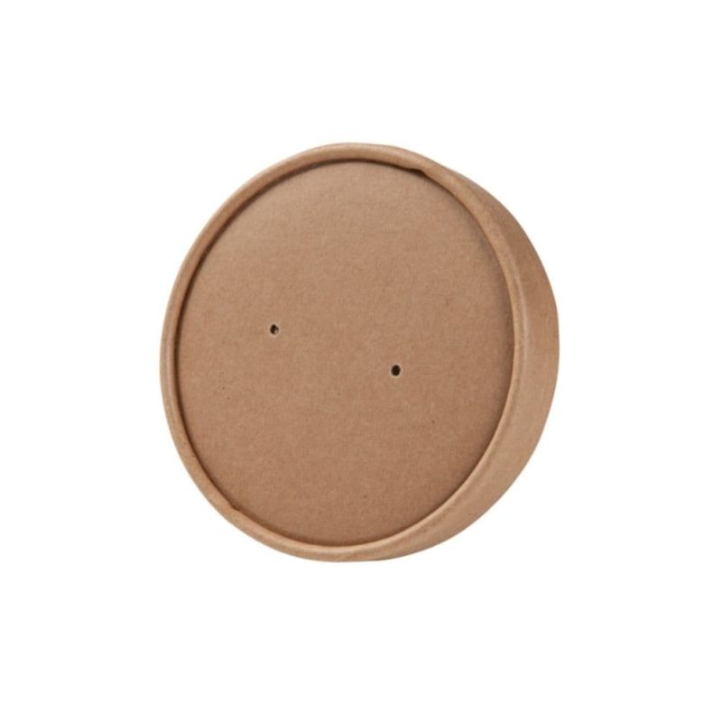 Tapa de membrana multiusos marrón Ø98mm 200/300ml 500 uds/caja